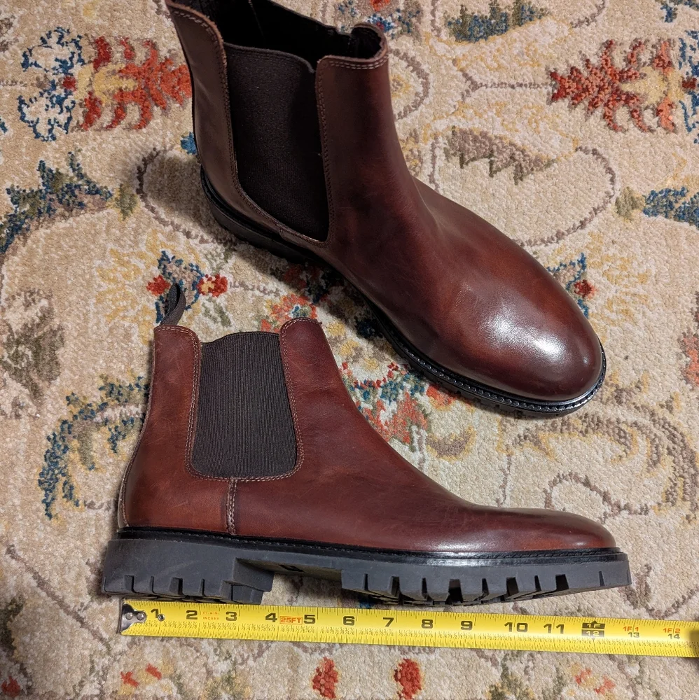 Bruno Magli Ramiro Chelsea Boot In Rust - Picture 6 of 9